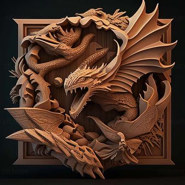 3D модель Игра Monster Hunter Freedom Unite (STL)